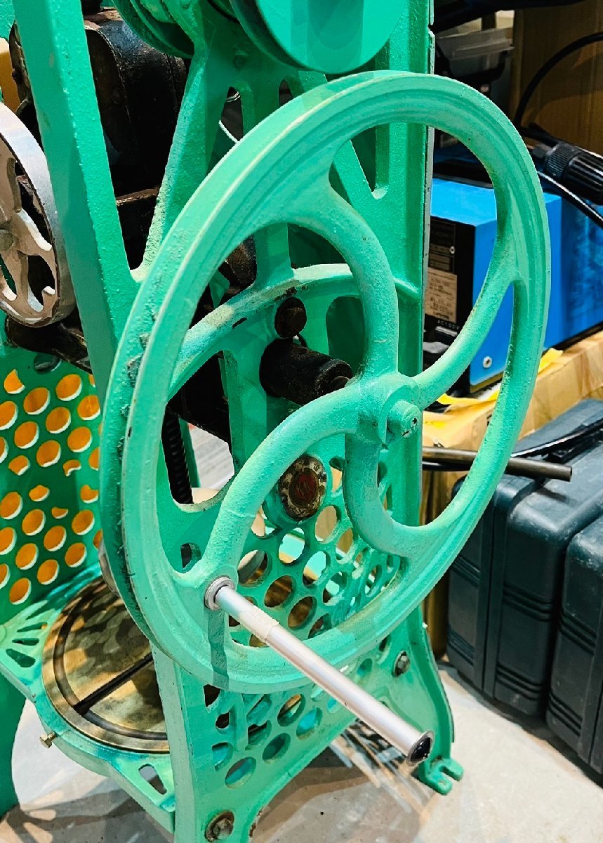 ☆ 昭和レトロ 光陽機械製 業務用氷削機 ペンギン号氷削機 手動 ☆ 昭和レトロ 光陽機械製 業務用氷削機 ペンギン号氷削機 手動