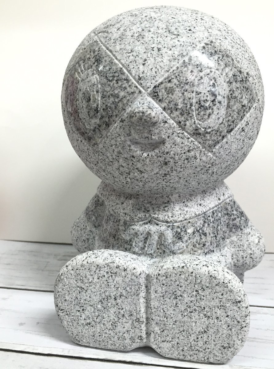 □ 展示品 18cm TAKAO スタチュー 御影石 メロンパンナちゃん 座 □ 展示品 18cm TAKAO スタチュー 御影石 メロンパンナちゃん 座