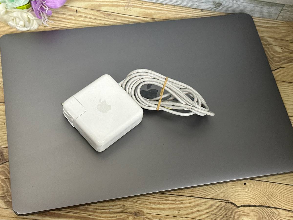 【高性能♪】MacBook Pro 2019[Core i9 9980HK 2.4GHz/RAM:32GB/SSD:10242GB(1TB)/16インチ/タッチバー]Ventura スペースグレー 動作品_画像7