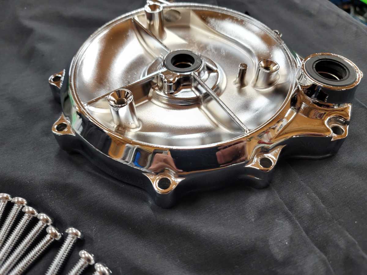 値下げ 当時物 CB750four用 ジェネレーターカバー ダイナモ メッキ 値下げ 当時物 CB750four用 ジェネレーターカバー ダイナモ メッキ