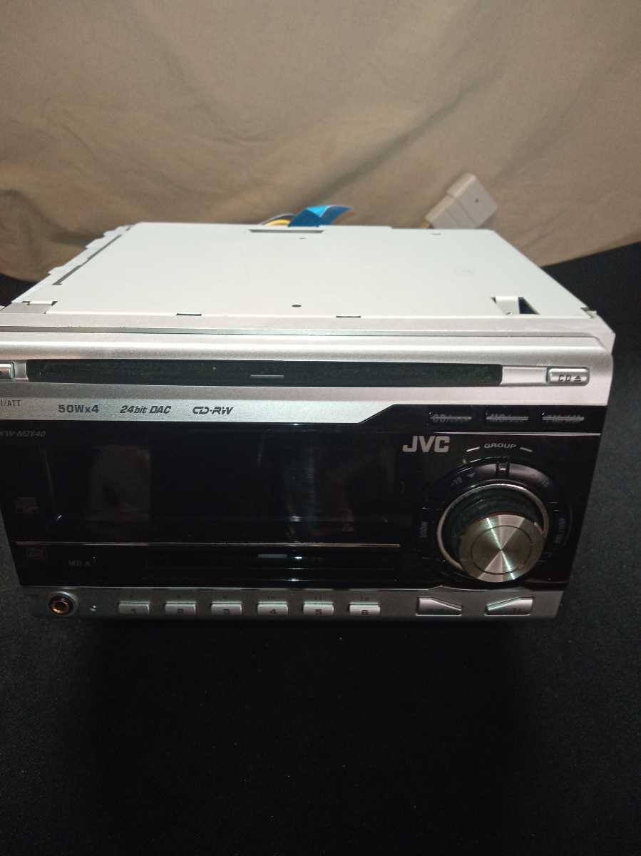 JVC MD/CD/RECEIVER MODEL NO. KW-MZ640 USED goods!