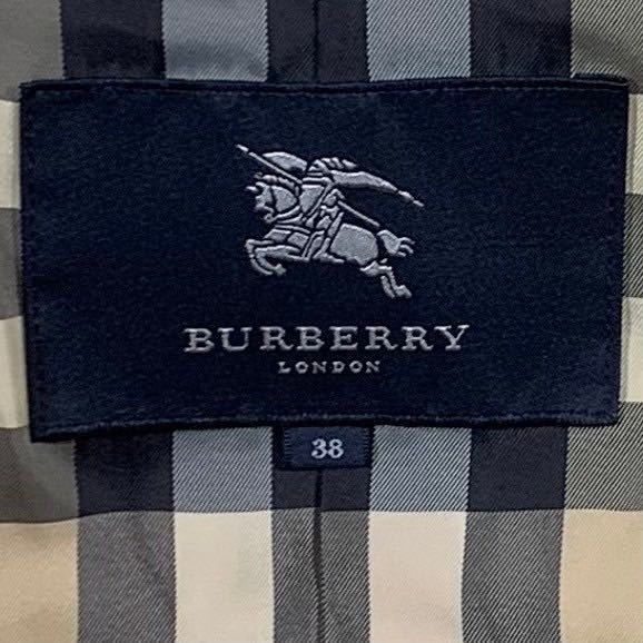 未使用級 バーバリー ロンドン ダウン コート キルティング ノバチェック 黒 M BURBERRY LONDON ジャケット ブルゾン アウター_画像5