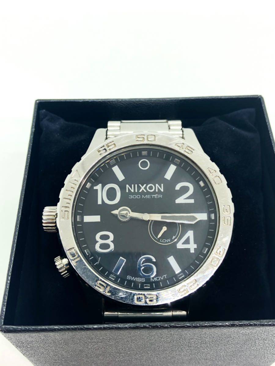 【送料無料】ニクソン　THE51-30 グレー　クオーツ　メンズ　腕時計　0113G30_画像1