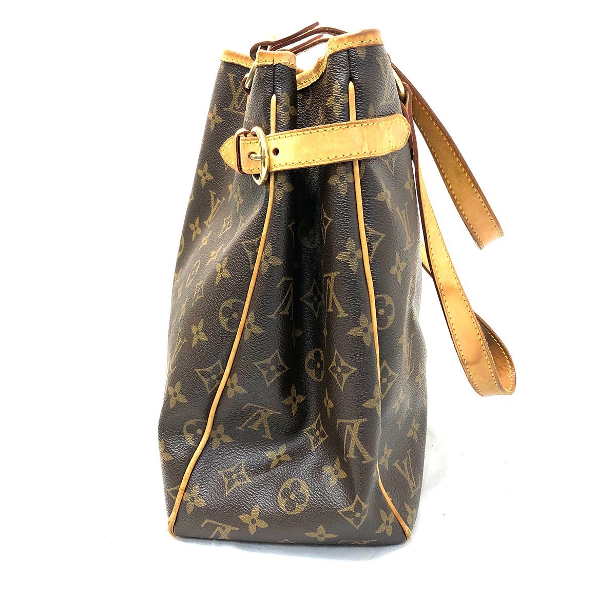 ルイヴィトン モノグラム バティニョール・ヴェルティカル M51153 ハンドバッグ トート 鞄 レディース 中古 LOUIS VUITTON ＋_画像4