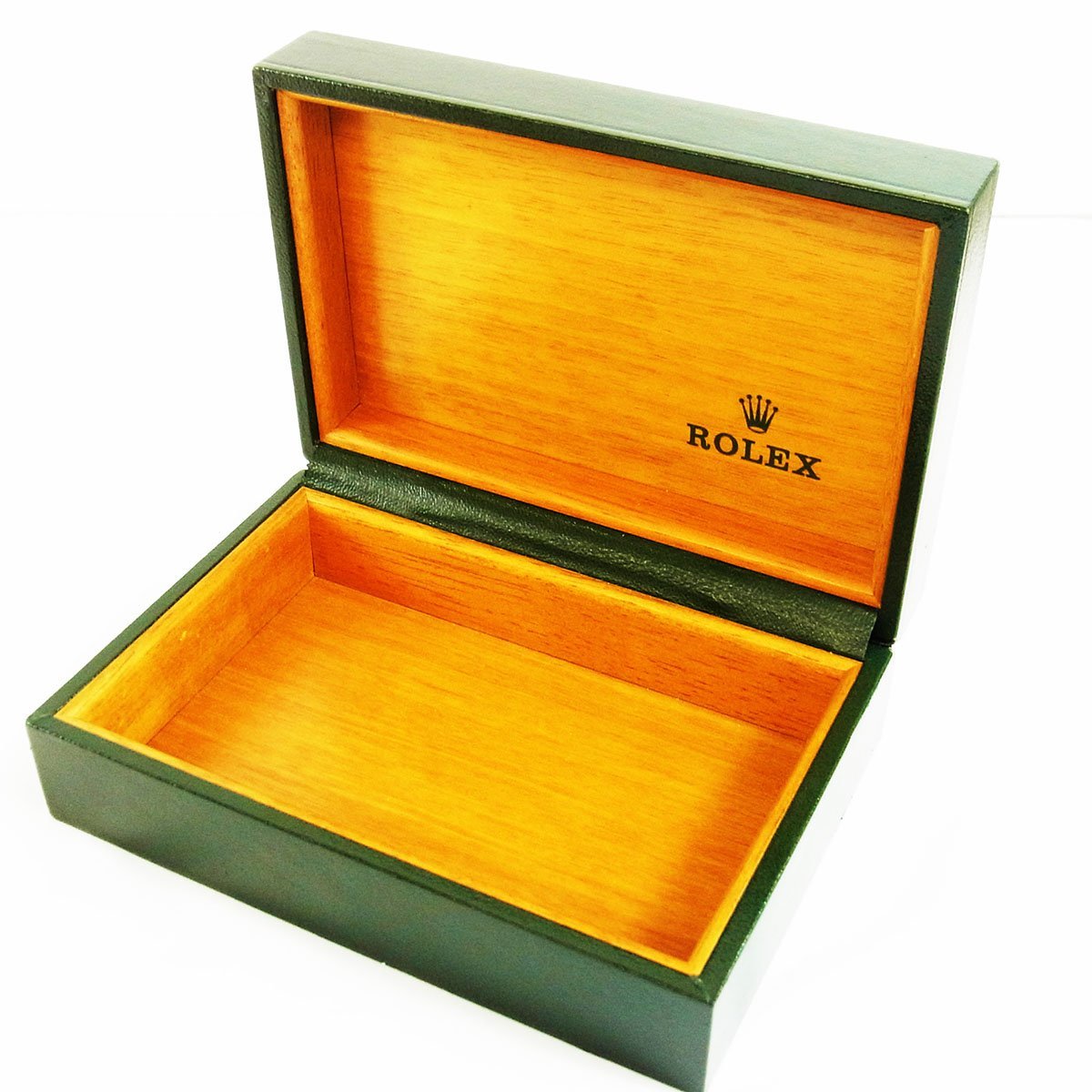  Rolex clock empty box 68.00.2 box only green ① ROLEX #