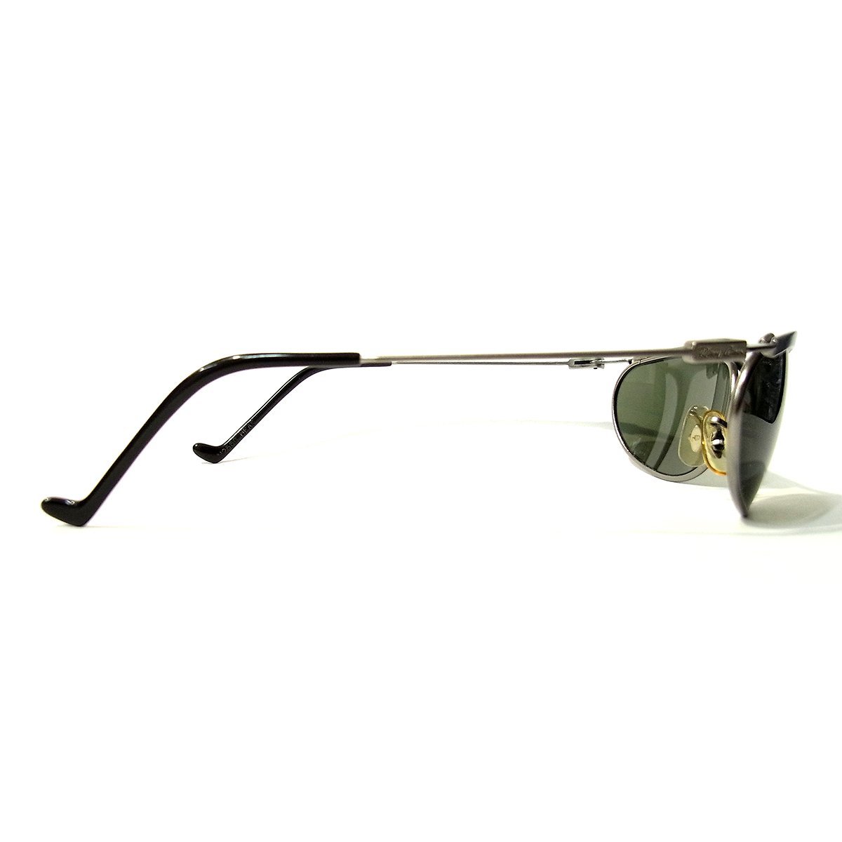  прекрасный товар RayBan солнцезащитные очки W2566 NPAS серебряный цвет оттенок зеленого линзы Ray-Ban =