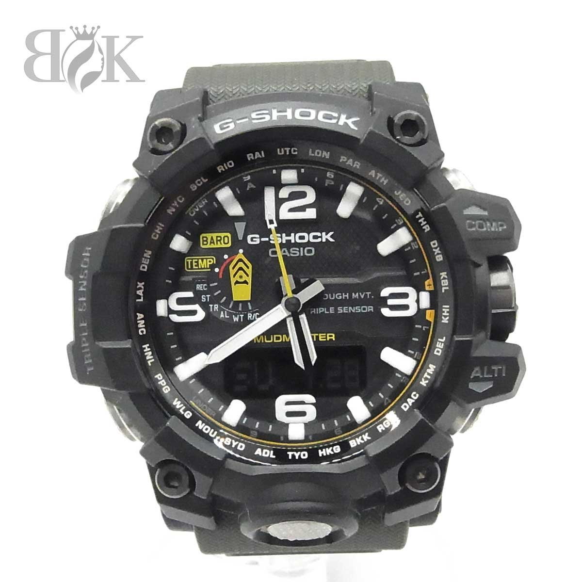 カシオ G-SHOCK GWG-1000-1A3JF マッドマスター 電波ソーラー メンズ ●_画像1