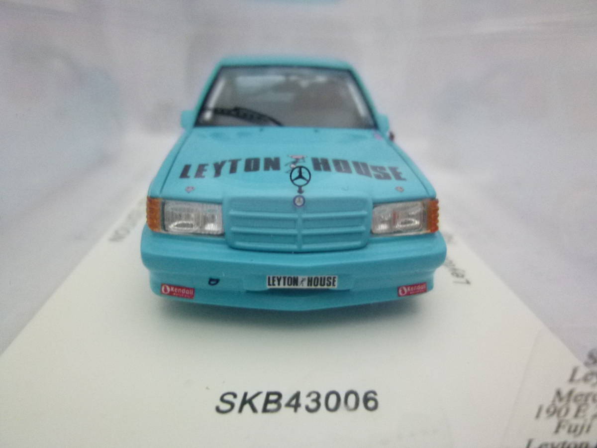 Spark スパーク 1:43 Leyton House レイトンハウス Mercedes-Benz メルセデスベンツ 190E 2.3-16 Gr.A Fuji 富士 Test Car 1985 SKB43006_画像4