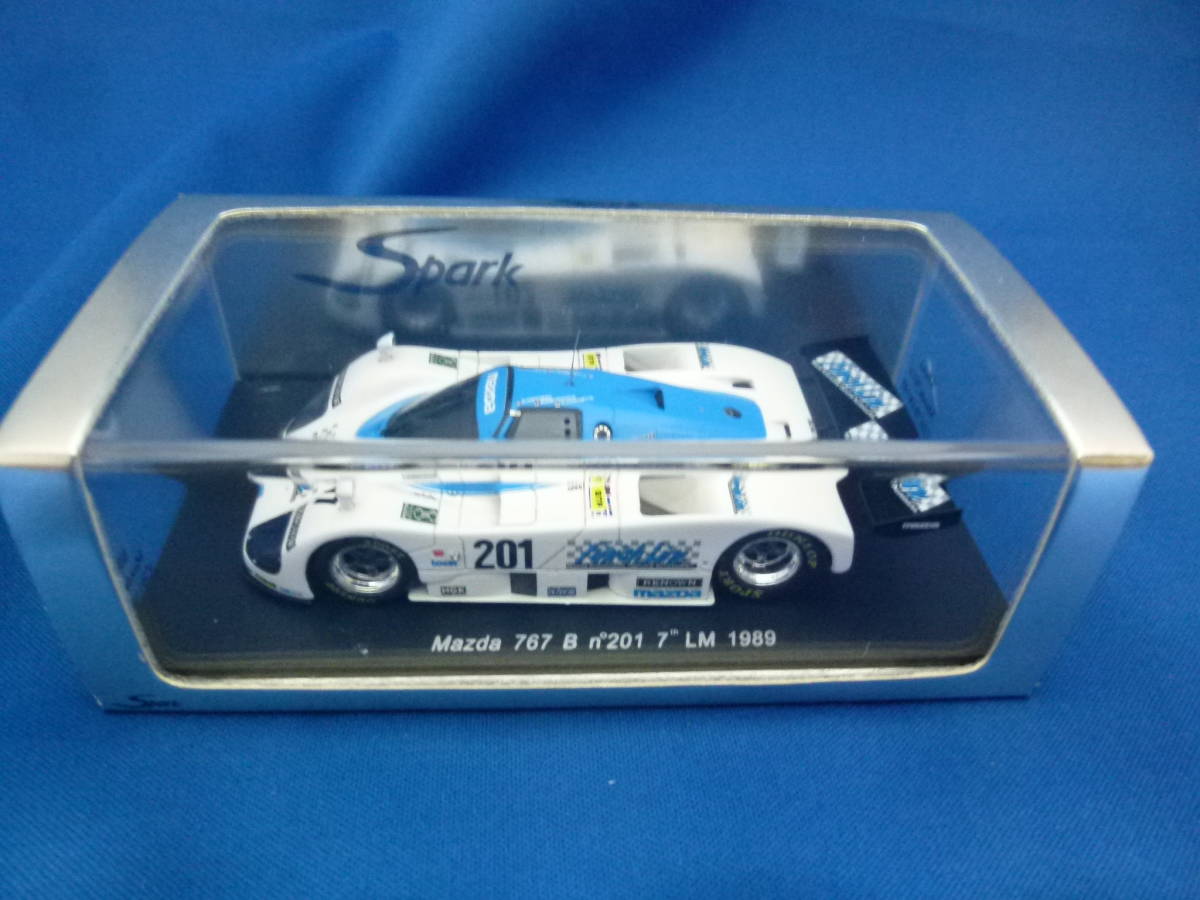 Spark スパーク 1/43 Mazda マツダ 767B #201 C.Hodgetts - D.Kennedy - P.Dieudonne 7th LM ルマン24時間レース 1989 S0644_画像1