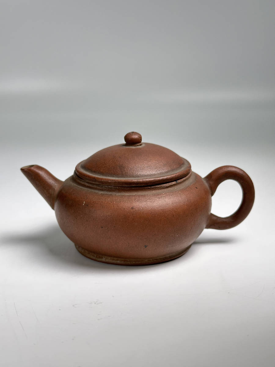 唐物 漢詩梅紋朱泥急須 大振り急須 中国宜興 煎茶道具 b04065|陶芸 唐物 漢詩梅紋朱泥急須 大振り急須 中国宜興 煎茶道具 b04065|陶芸