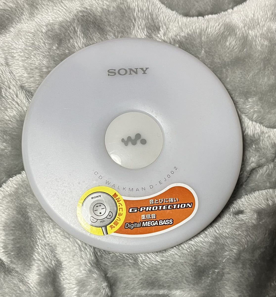 SONY ソニー D-EJ002 CDウォークマン ジャンク ジャンク品ポータブルCDプレーヤー WALKMAN CDプレイヤー _画像1