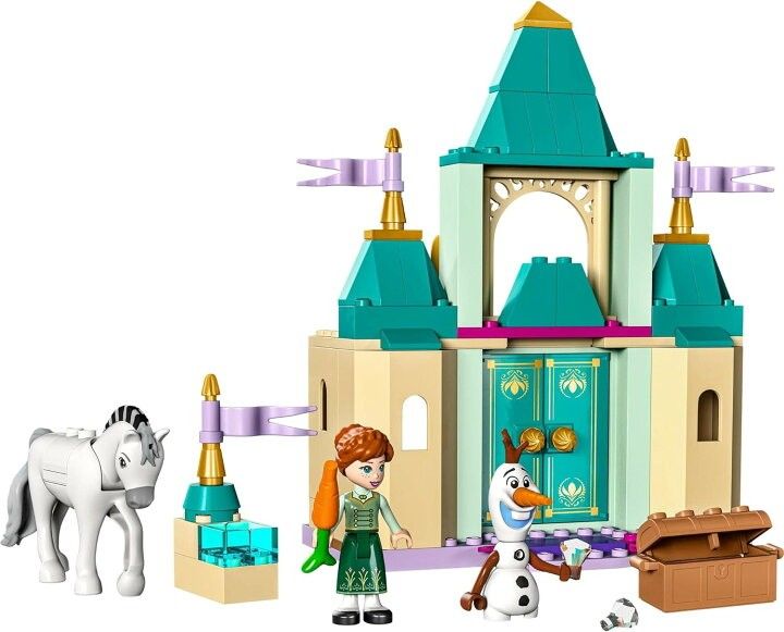 ◇レゴ (LEGO) ディズニープリンセス アナとオラフの楽しいお城 43204 おもちゃ ブロック 