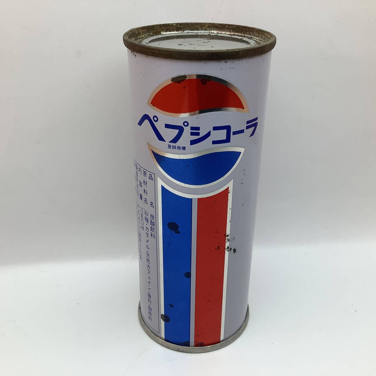 希少 昭和レトロ 1970年代 ペプシコーラ 空き缶 PEPSI 希少 昭和レトロ 1970年代 ペプシコーラ 空き缶 PEPSI