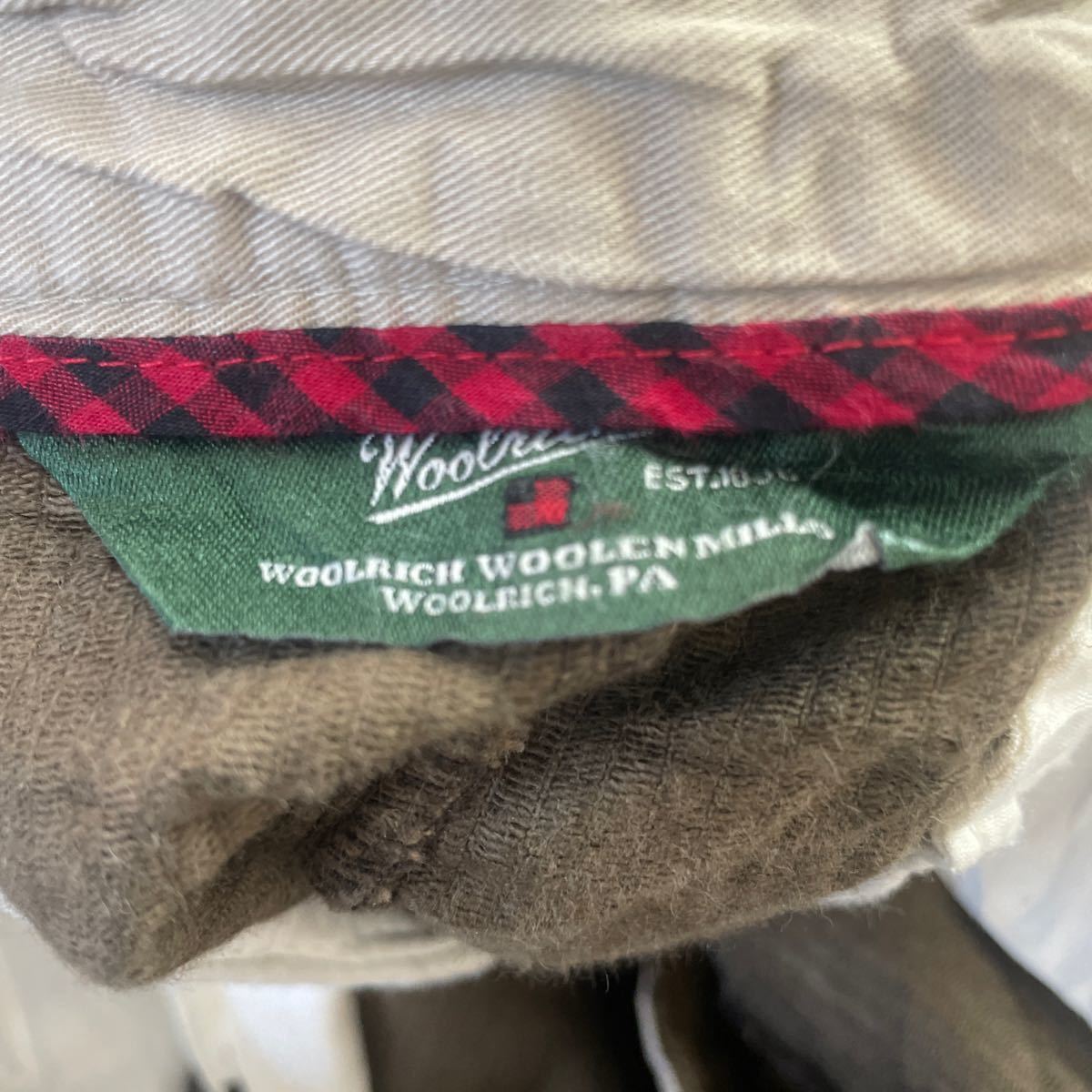 woolrich 2タックコーデュロイパンツ　古着　32サイズ　ダークブラウン　ヴィンテージ _画像5