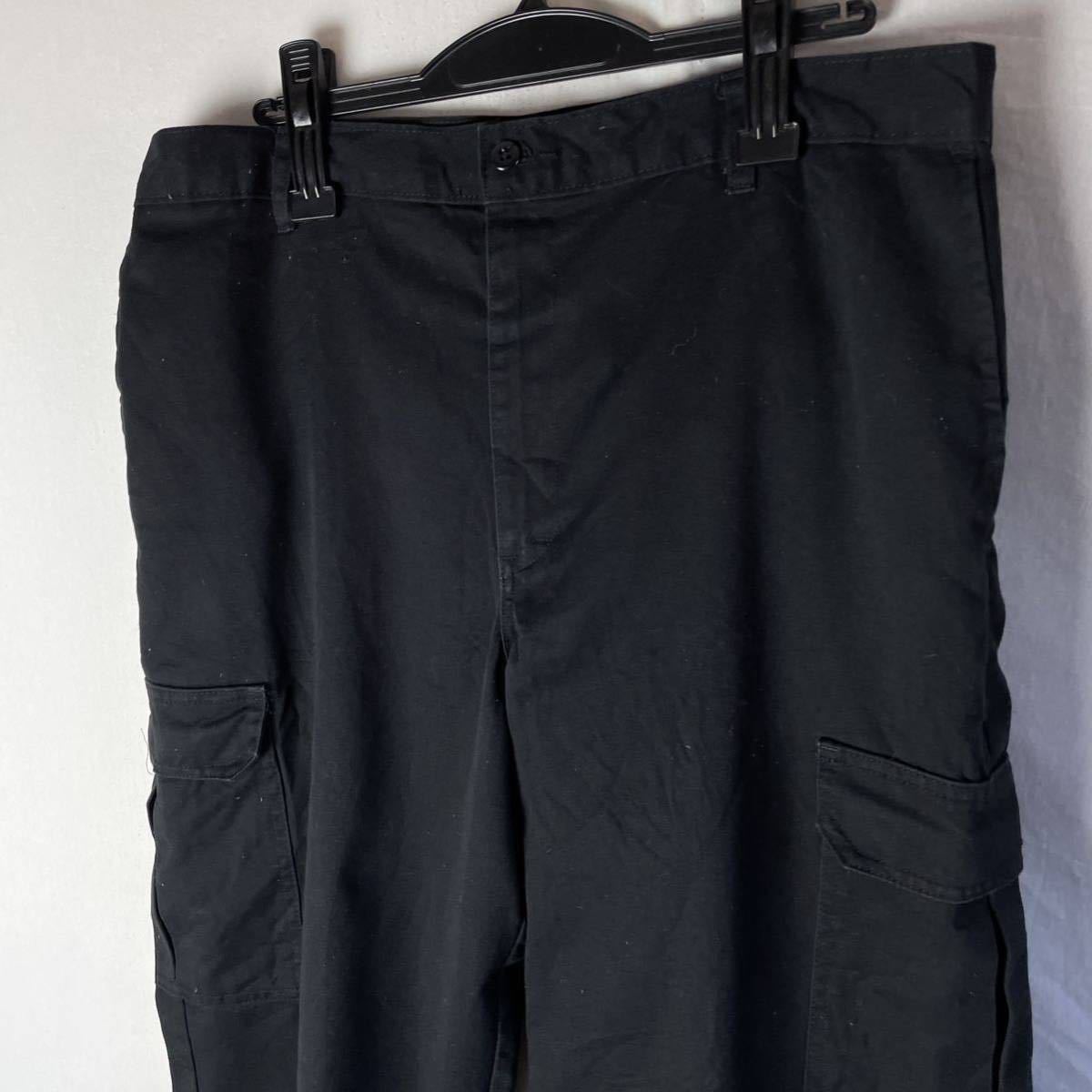 genuine dickies カーゴパンツ 古着　36×34 ブラック　WORK WEAR_画像5