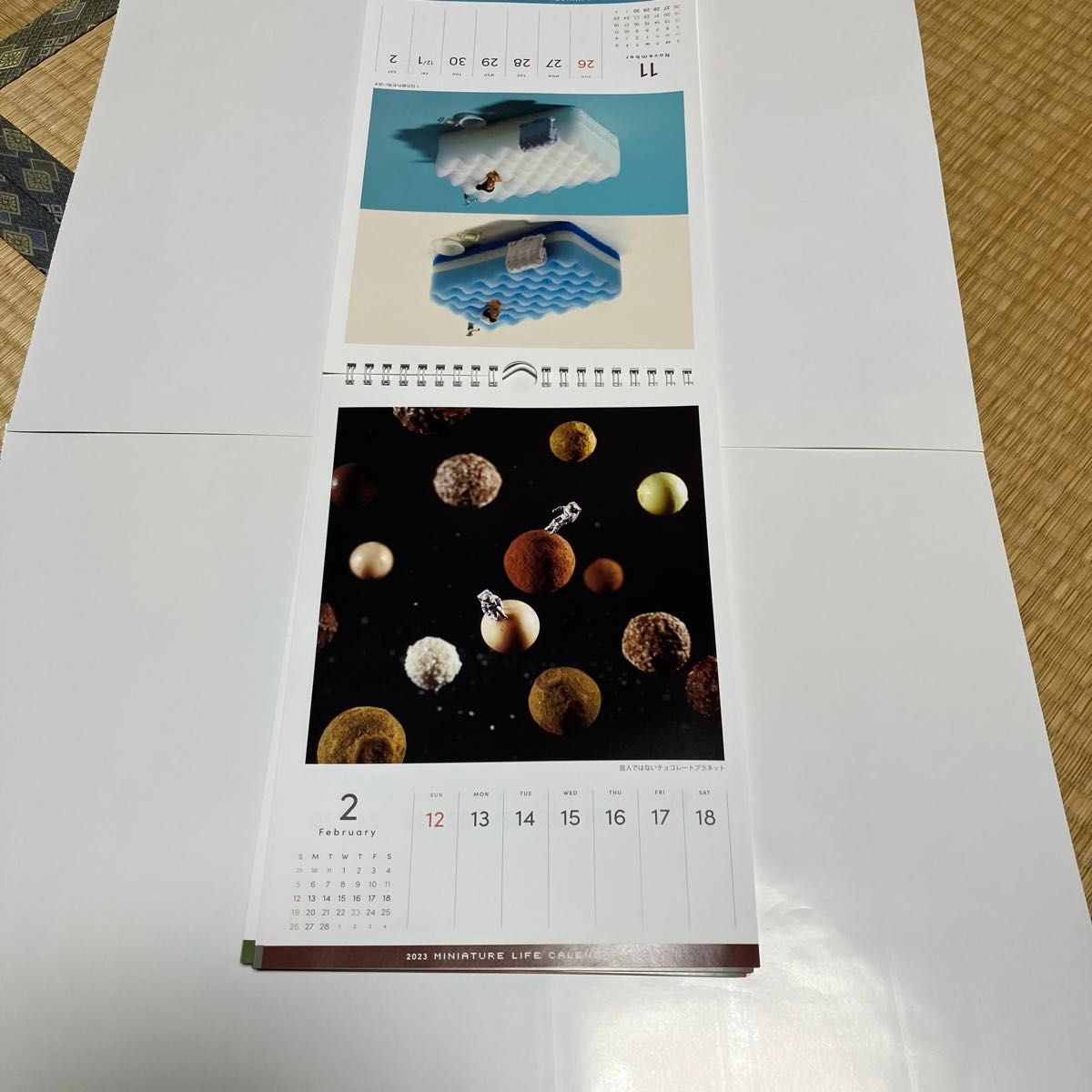 田中タツヤ2023年miniature life calendar