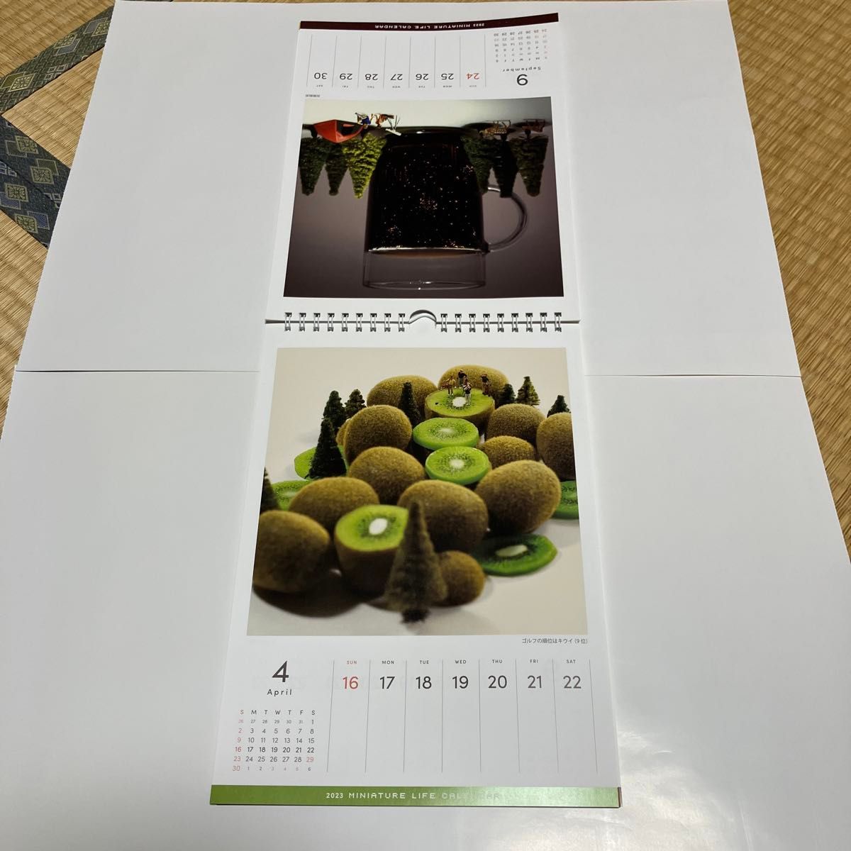田中タツヤ2023年miniature life calendar