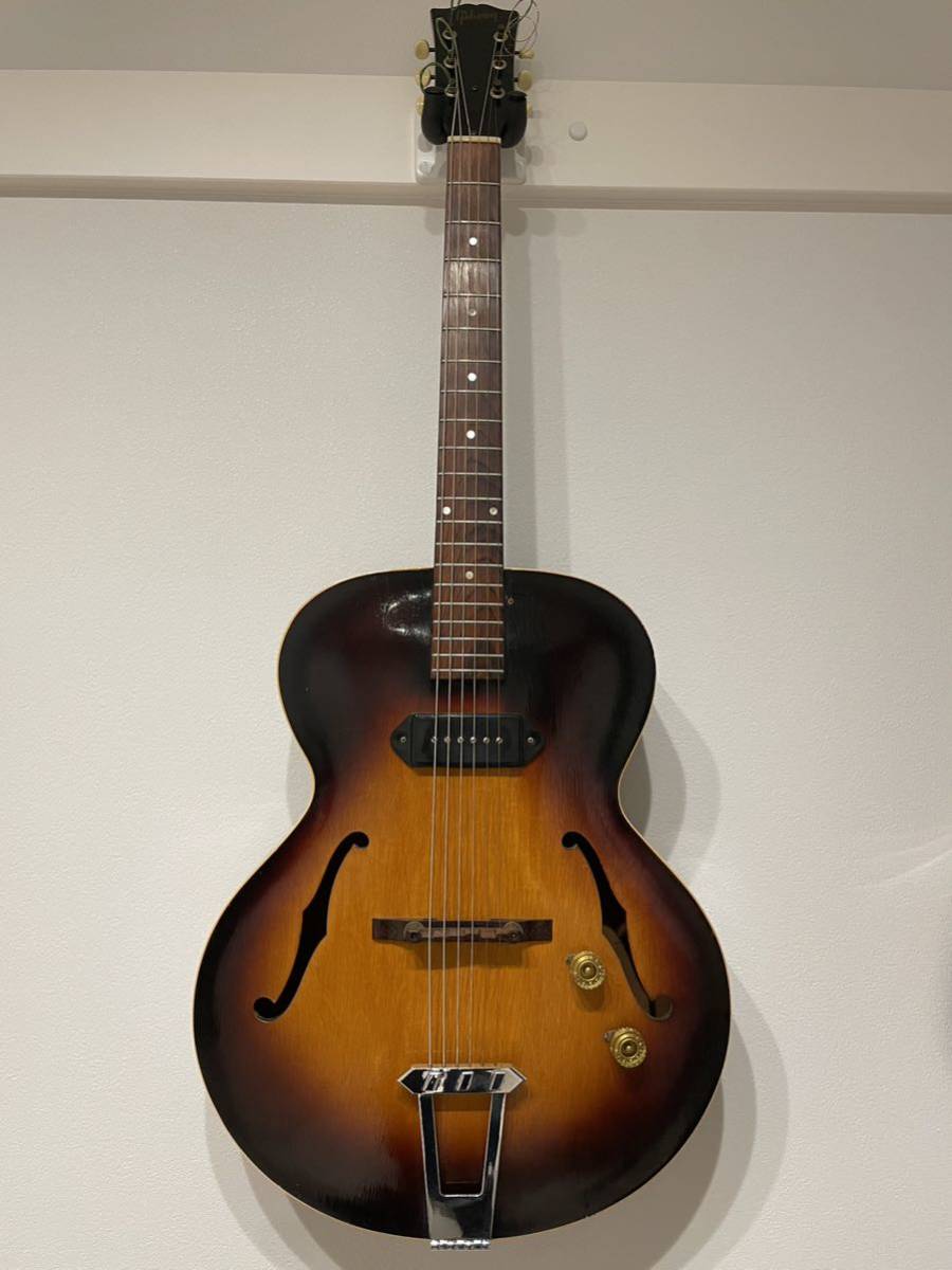 1円スタート　Gibson 50'S ES-125 vintage ギブソン　フルアコ　ヴィンテージ　USED_画像1
