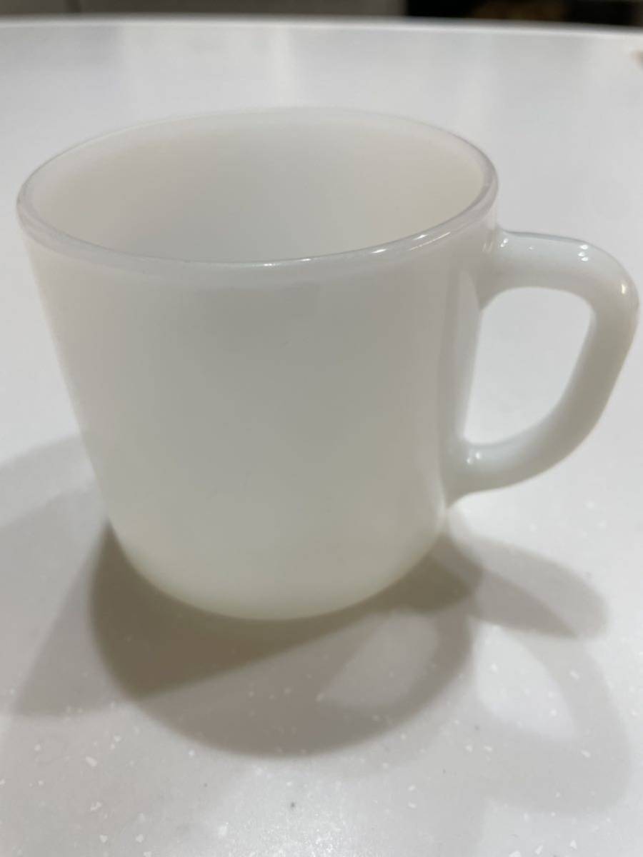  federal company manufactured USA Vintage mug HEAT PROOF retro antique milk glass tableware USED