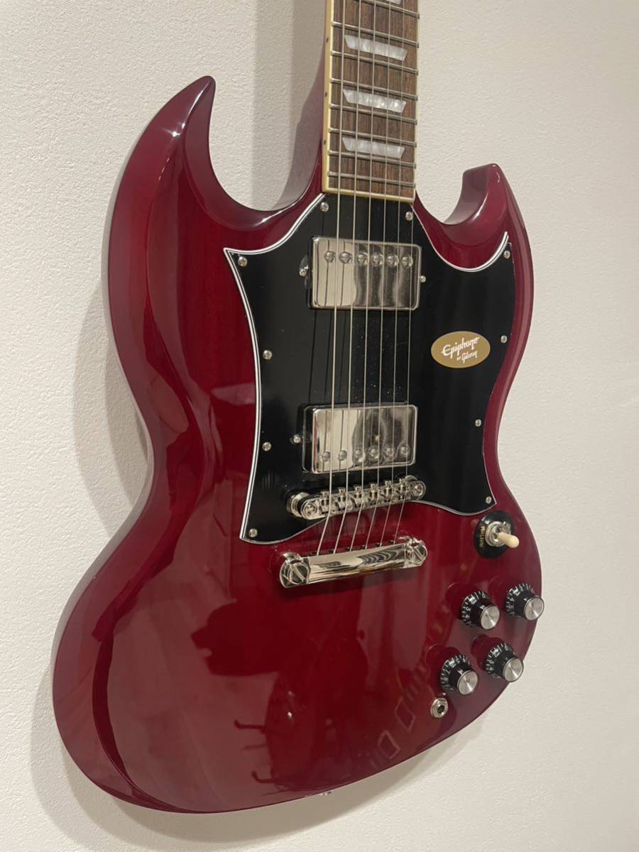 Epiphone SG standard エピフォン　2023年製　ほぼ新品_画像3