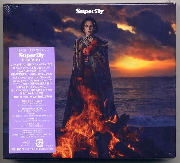 ☆Superfly スーパーフライ 「Heat Wave」 初回限定盤A CD+Blu-ray Disc 新品 未開封