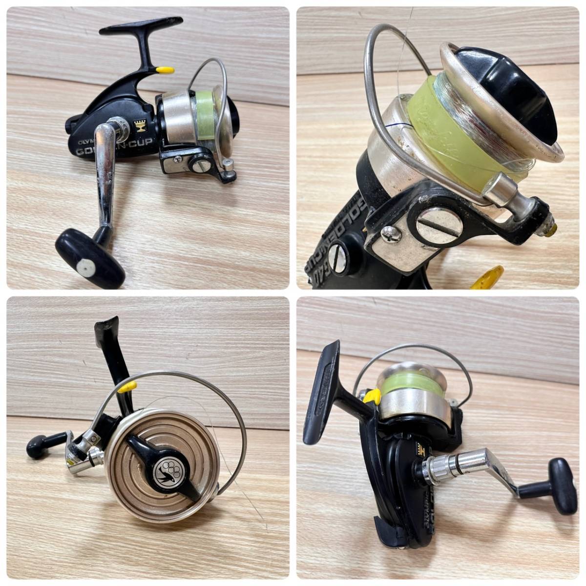 リール おまとめ 2点 ダイワ スポーツ Daiwa Sport No.1 ゴールデン カップ GOLDEN・CUP G40 釣り アウトドア 現状品 【17108-17109_画像3