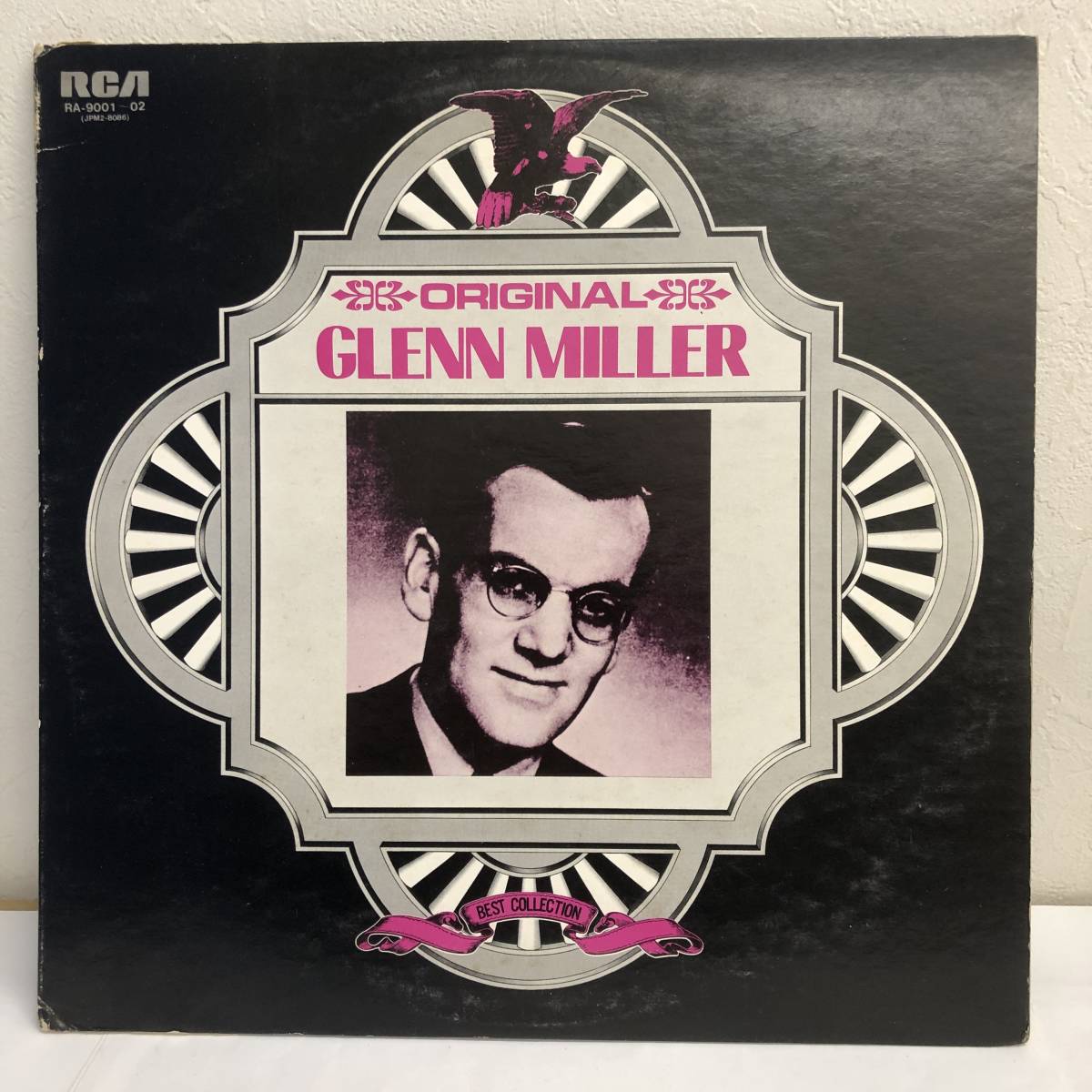 [中古] LPレコード「グレン・ミラー楽団：オリジナル ベストコレクション」 2枚組 33 1/3rpm オーケストラ 音楽 レトロ_画像1