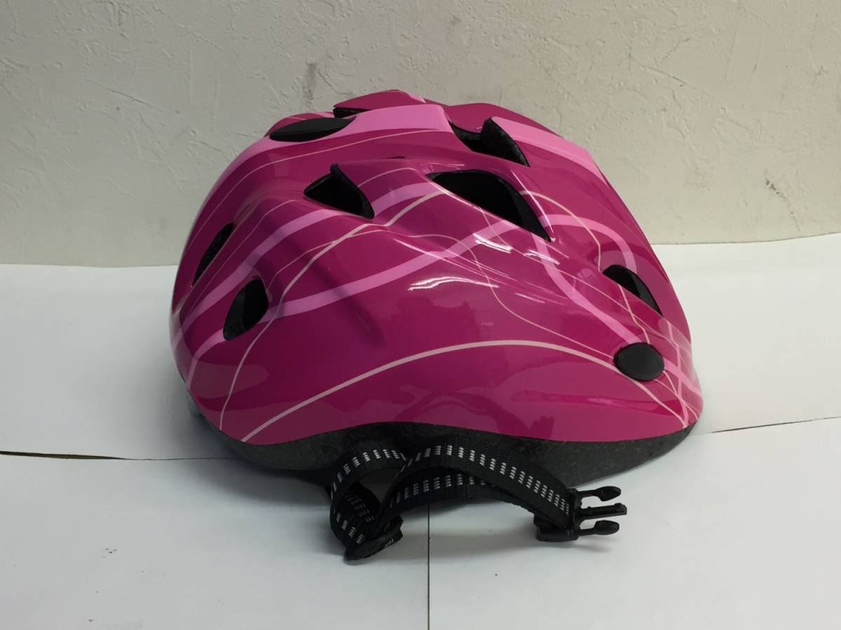 [ смешанные товары ] шлем [ велосипед для : ребенок / детский для ] размер :52~56cm( не достиг ) 2015 год производства акционерное общество sagisaka розовый серия ощущение б/у есть 