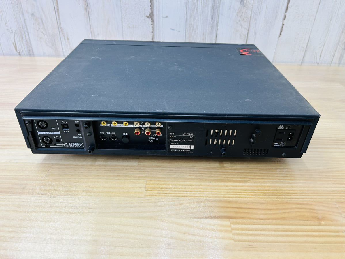 ☆ Panasoni パナソニック ビデオプレイヤー NV-FS700 ビデオデッキ VHS SA-0113v140 ☆の画像7