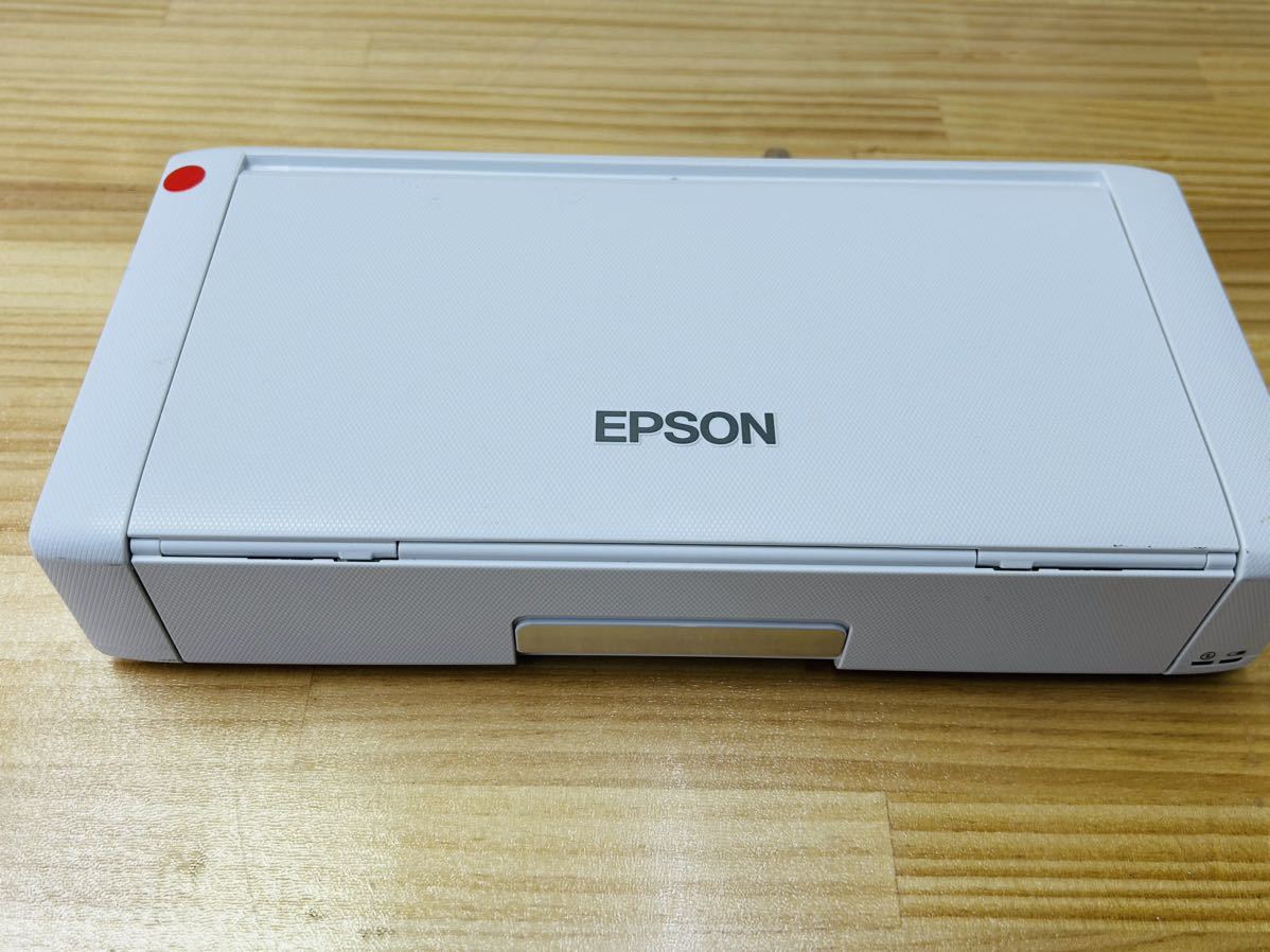 ☆ EPSON エプソン A4 モバイル インクジェットプリンター モバイルプリンター PX-S05W Model:B581A ホワイト SA-0113#80 ☆_画像3