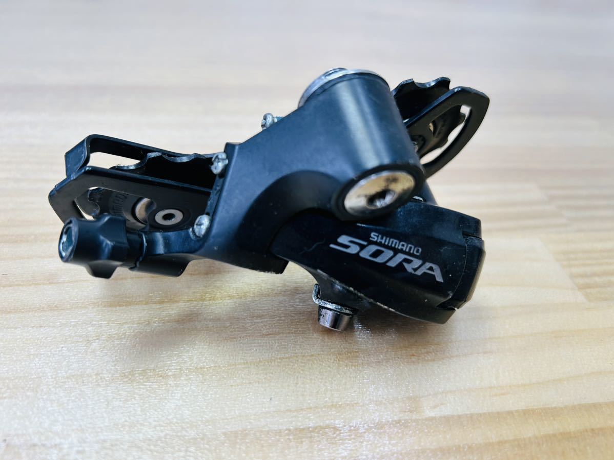 ☆ SHIMANO シマノ SORA リアディレイラー RD-3500 自転車 パーツ ロード クロス バイク SA-0122o60 ☆_画像1