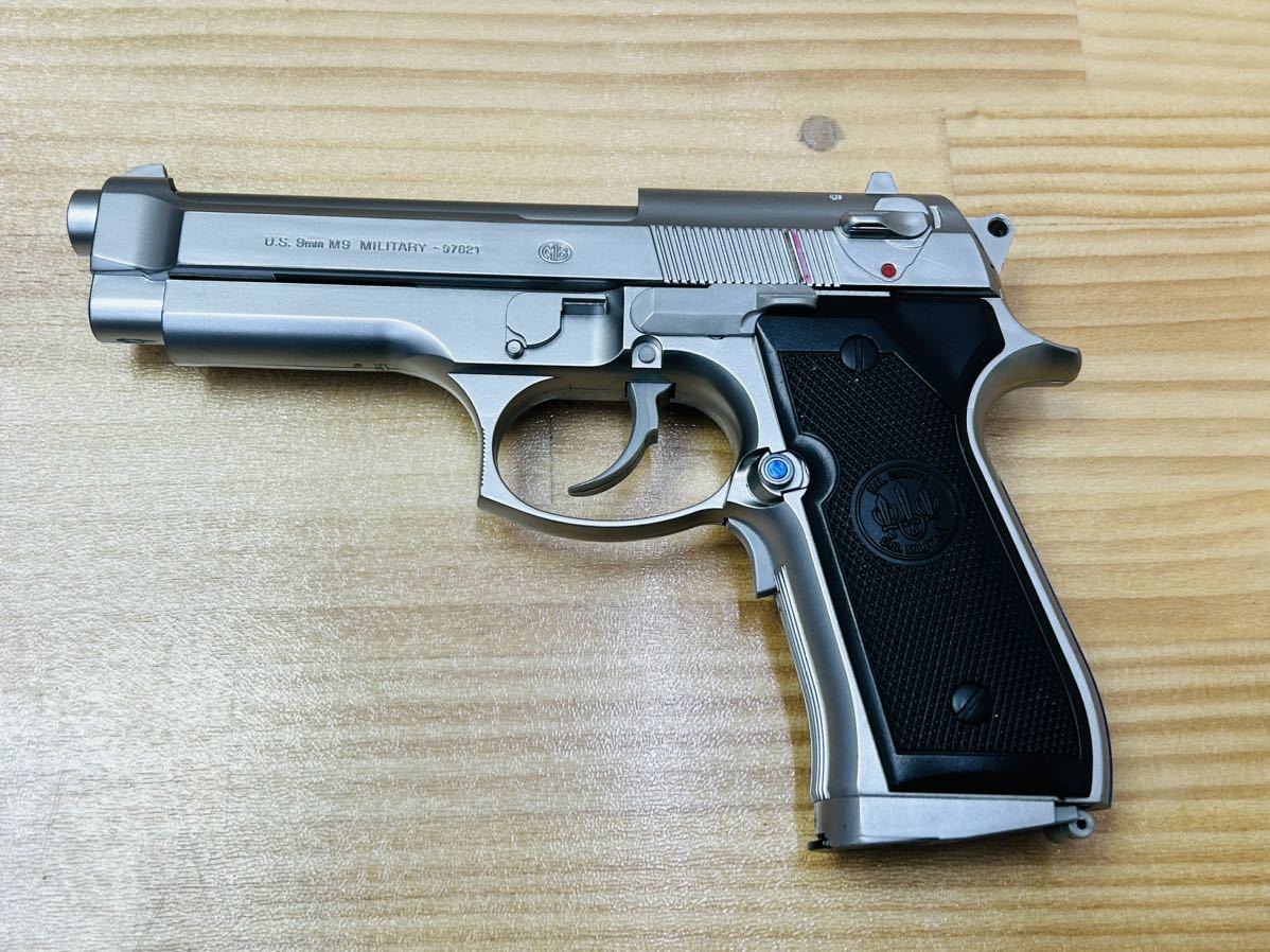 ☆ TOKYO MARUI 東京マルイ U.S 9mm M9 MILITARY 97821 シルバー ☆ TOKYO MARUI 東京マルイ U.S 9mm M9 MILITARY 97821 シルバー