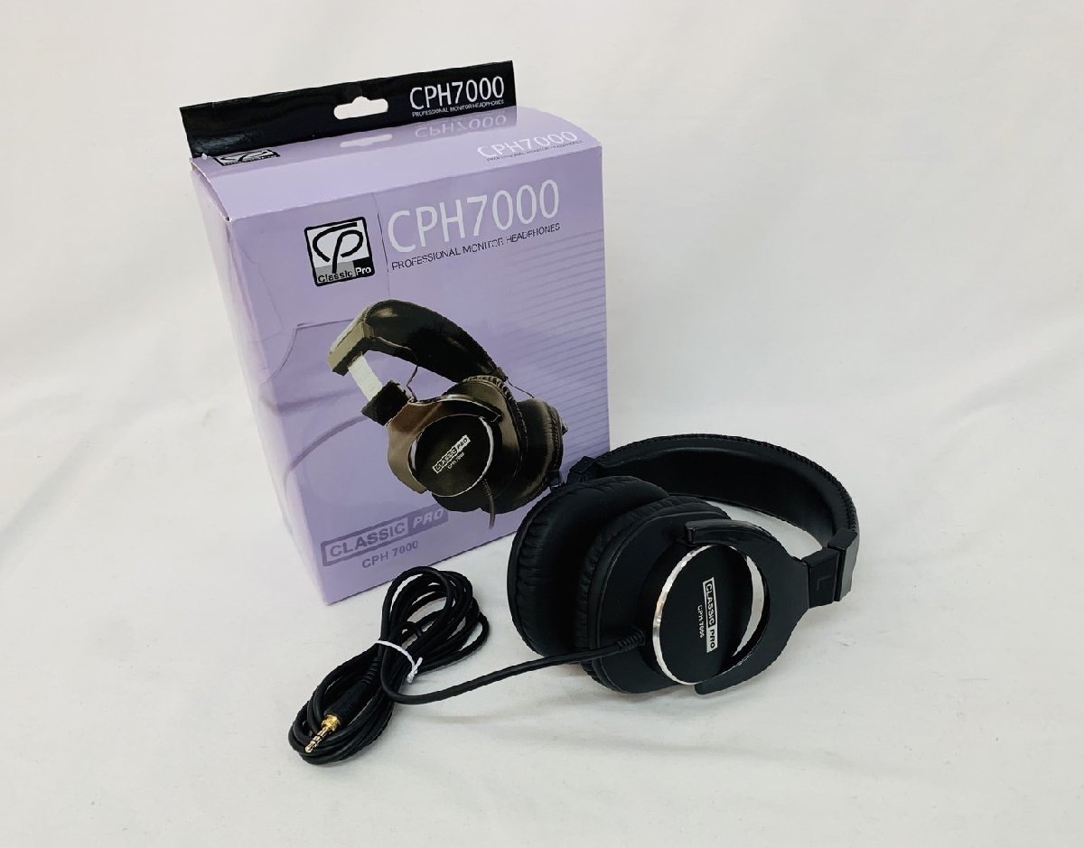 CLASSIC PRO クラシックプロ CPH7000 モニター ヘッドホン オーディオ 音響 機材_画像1