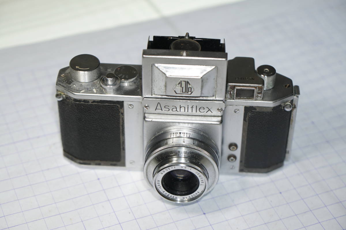 クラシックカメラ・アサヒフレックス『Asahiflex I　後期型』1952年_画像1