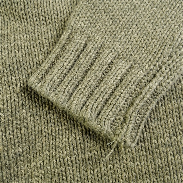 TENDERLOIN テンダーロイン V NECK COTTON KNIT OLIVE ニット オリーブ Size 【S】 【中古品-良い】 20785871_画像4