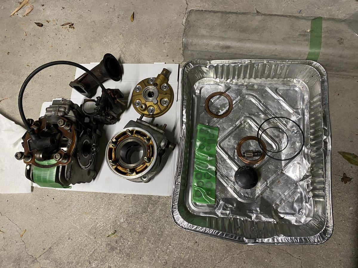 要修理 レーシングカート エンジンVORTEX RVA 水冷100cc 2スト 要修理 レーシングカート エンジンVORTEX RVA 水冷100cc 2スト