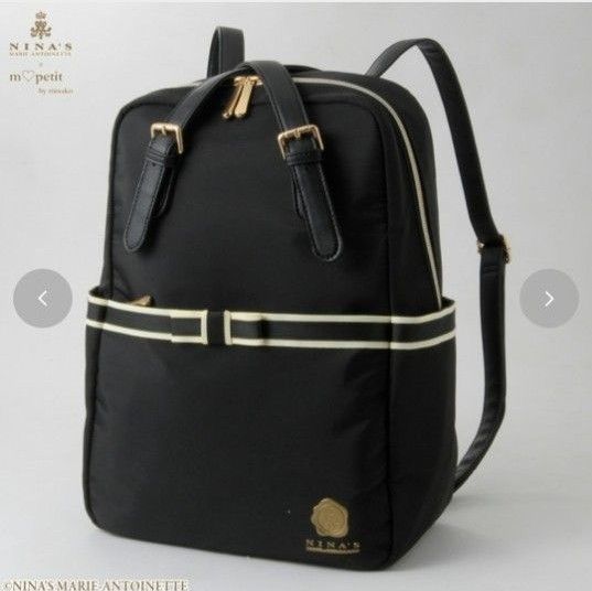 新品】青木美沙子さん しまむら NINA'S コラボ 2wayリュック 新品】青木美沙子さん しまむら NINA'S コラボ 2wayリュック