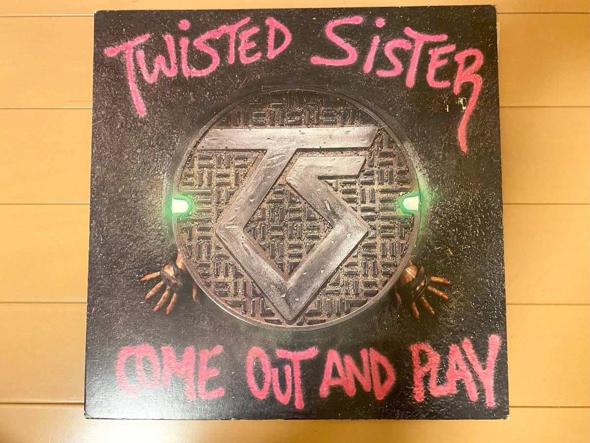 Twisted Sister/Come out and play/10inch 現状品