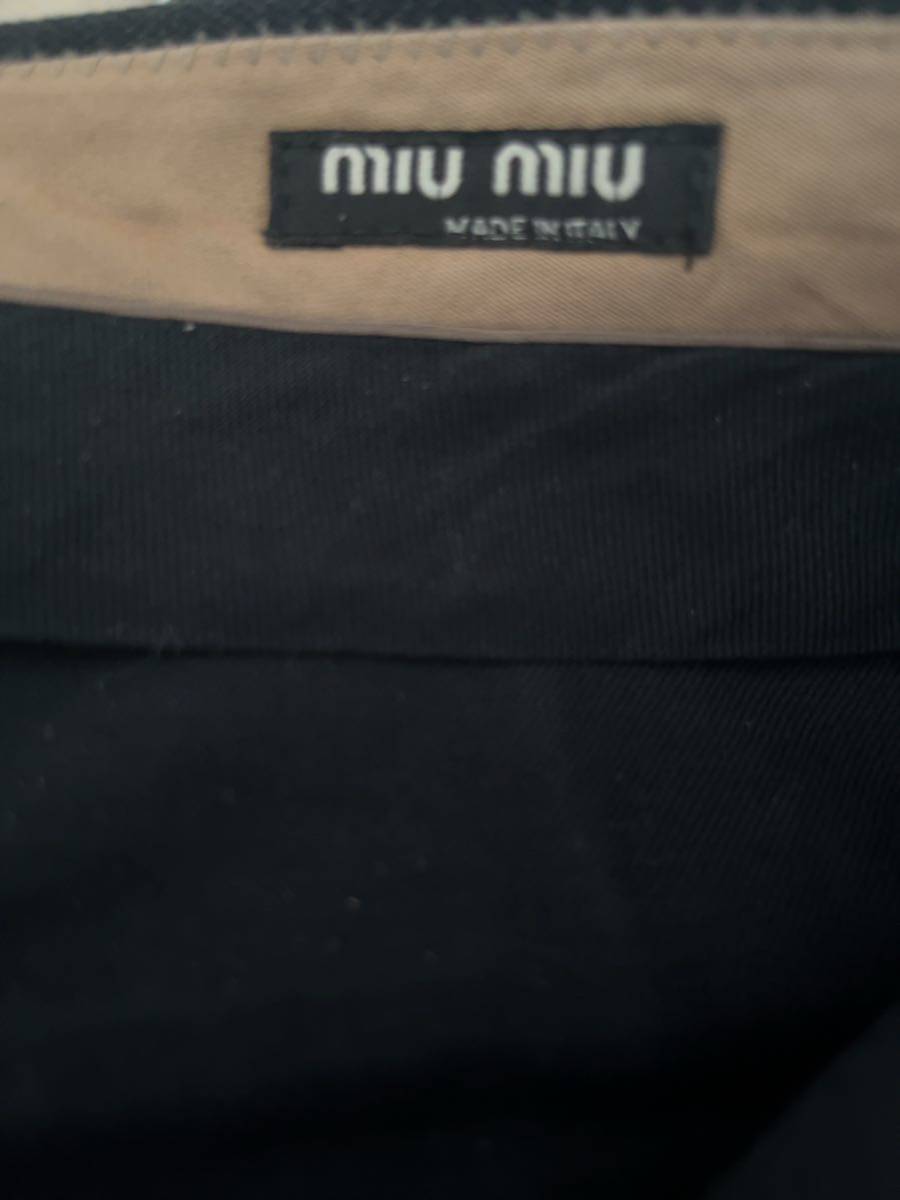 miu miu スラックス pants vintage_画像3