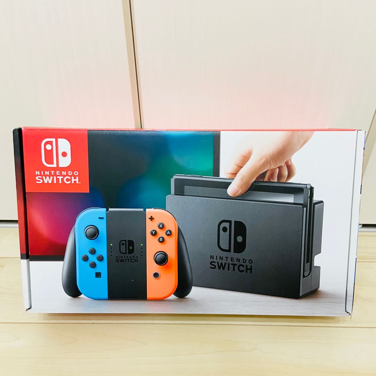 美品】任天堂Switch NINTENDO SWITCH 本体 ネオンブルーレッド 美品】任天堂Switch NINTENDO SWITCH 本体 ネオンブルーレッド