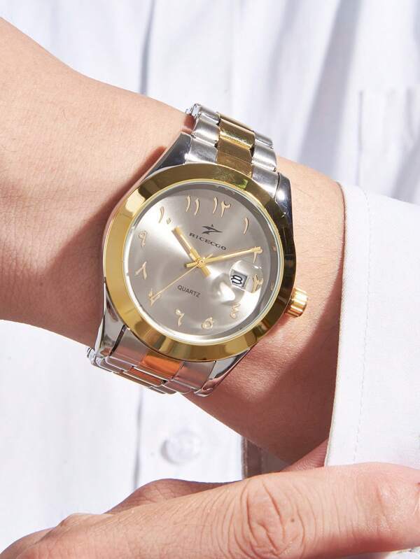 腕時計 メンズ クォーツ 1 メンズクラシッククォーツ時計、日常着、ビジネスミーティング、ギフトに最適_画像1