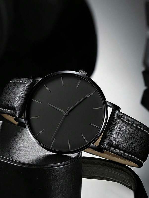 腕時計 メンズ セット レザーベルト クォーツ時計 ビジネス メンズファッション アクセサリーセット 腕時計 ネックレス ブレスレ_画像3