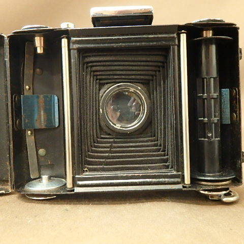 FK-1257◆ヴィンテージカメラ　ツァイス・イコン　ZEISS IKON 蛇腹カメラ　現状品　シャッター音OK_画像8