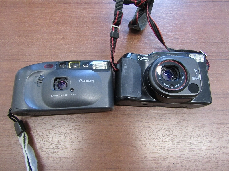 FK-1183◆CANON　コンパクトフィルムカメラ　　AUTOBOYまとめて/LUNA・LUNA105 オートボーイなど　ノーチェック現状品_画像8