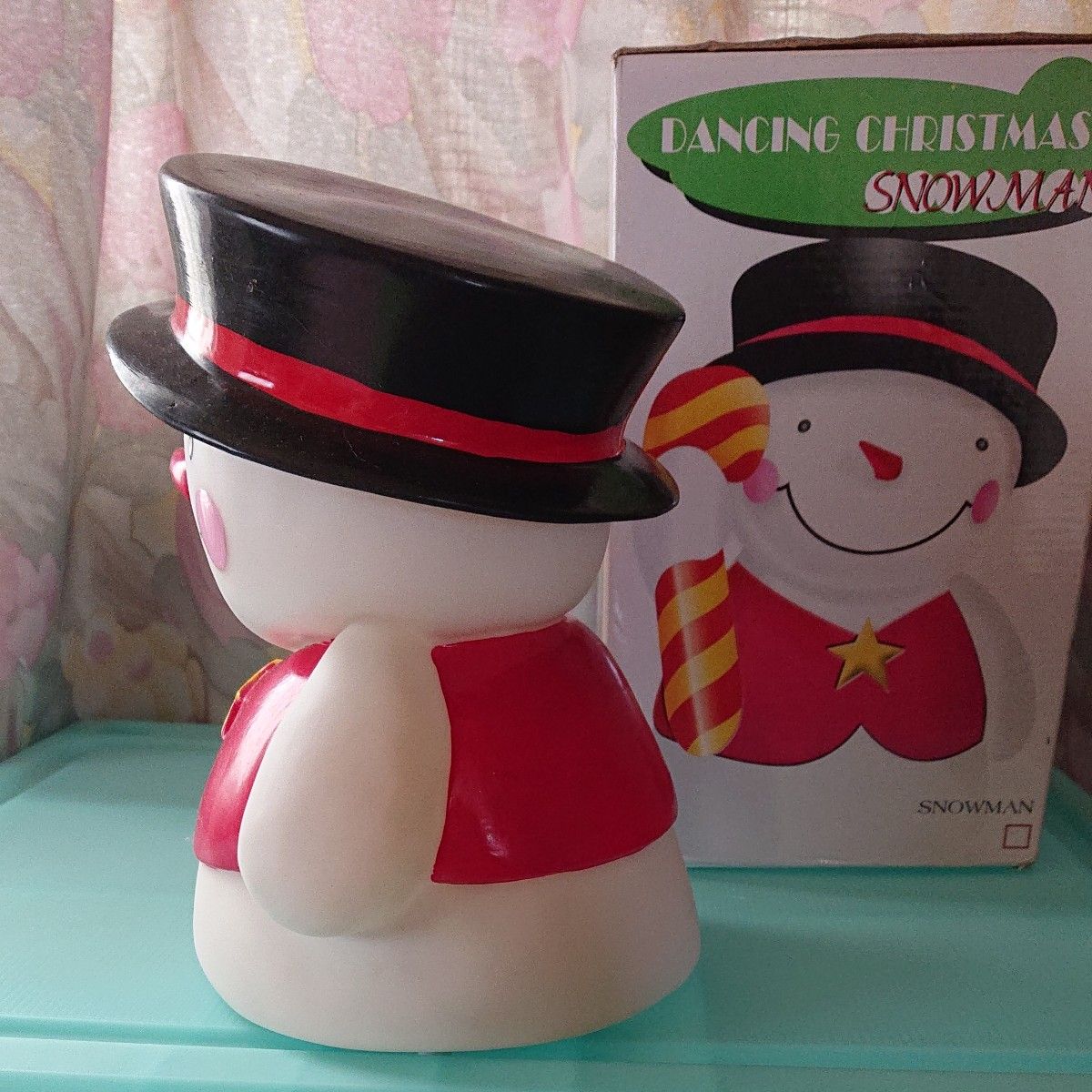 クリスマス ダンシング サンタ スノーマン 人形 レトロ クリスマス ダンシング サンタ スノーマン 人形 レトロ