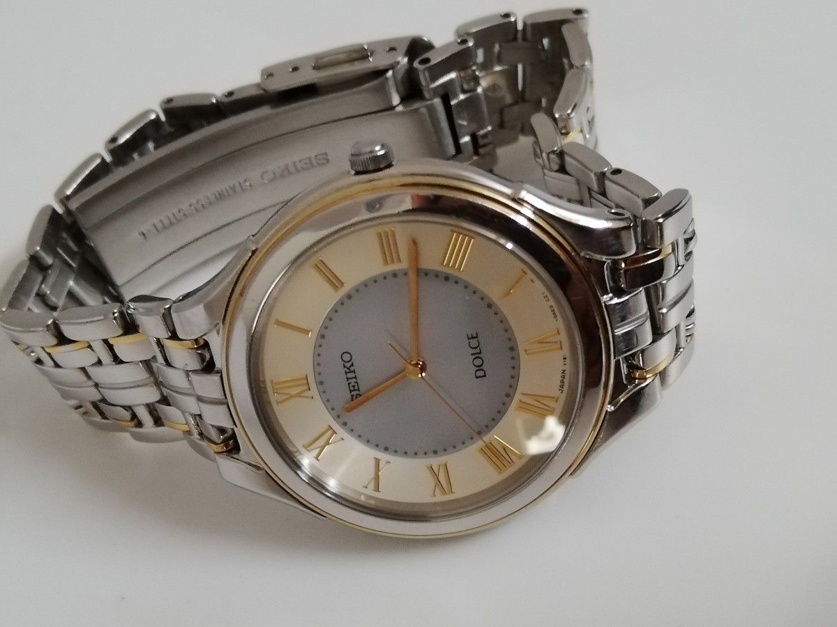ソーラー 二次電池交換済】SEIKO DOLCE セイコー ドルチェ ソーラー 二次電池交換済】SEIKO DOLCE セイコー ドルチェ