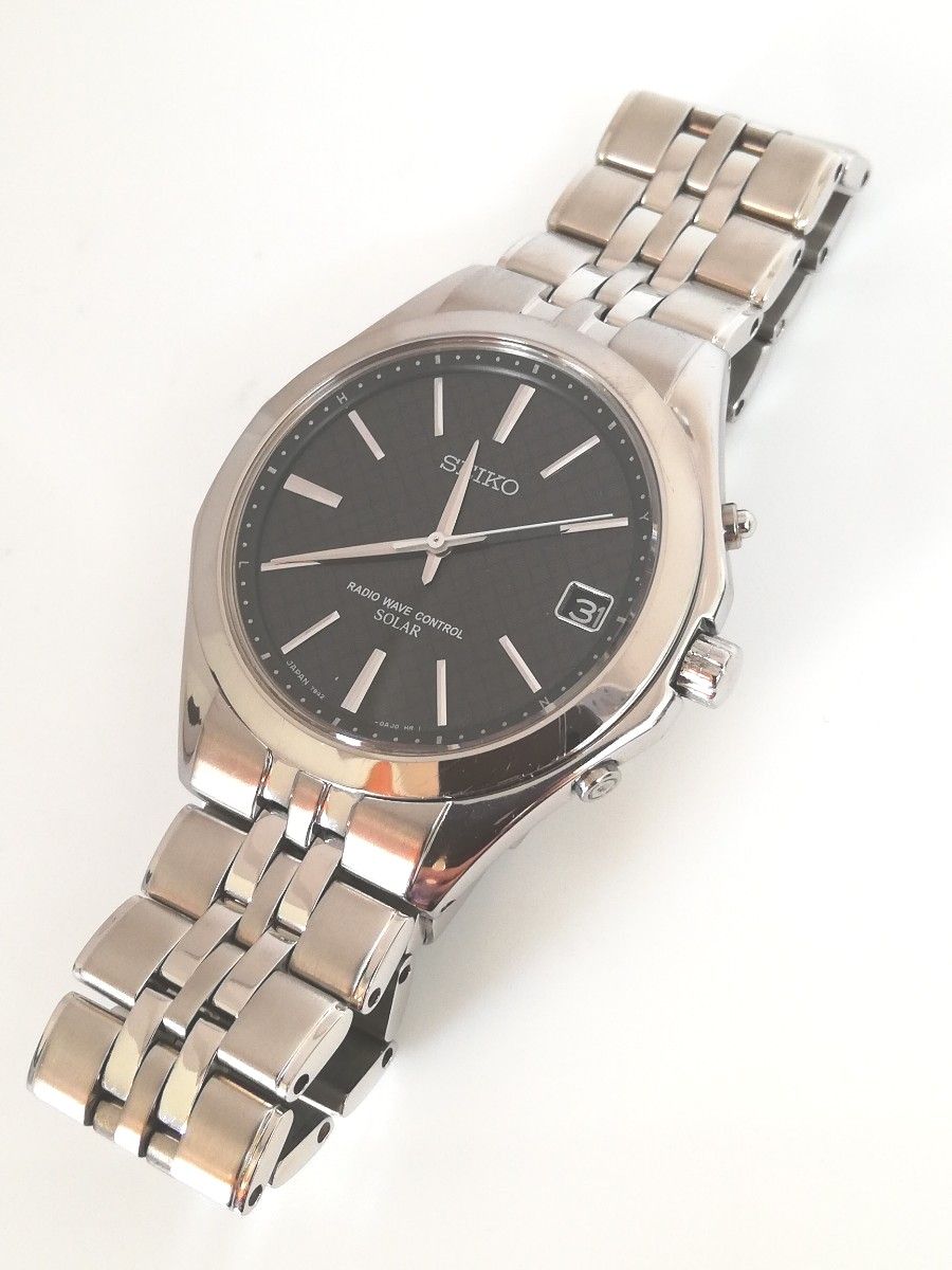 【電波ソーラー、美品】SEIKO　セイコー　ドルチェ　　チタン　SADZ061　7B42-0AE0