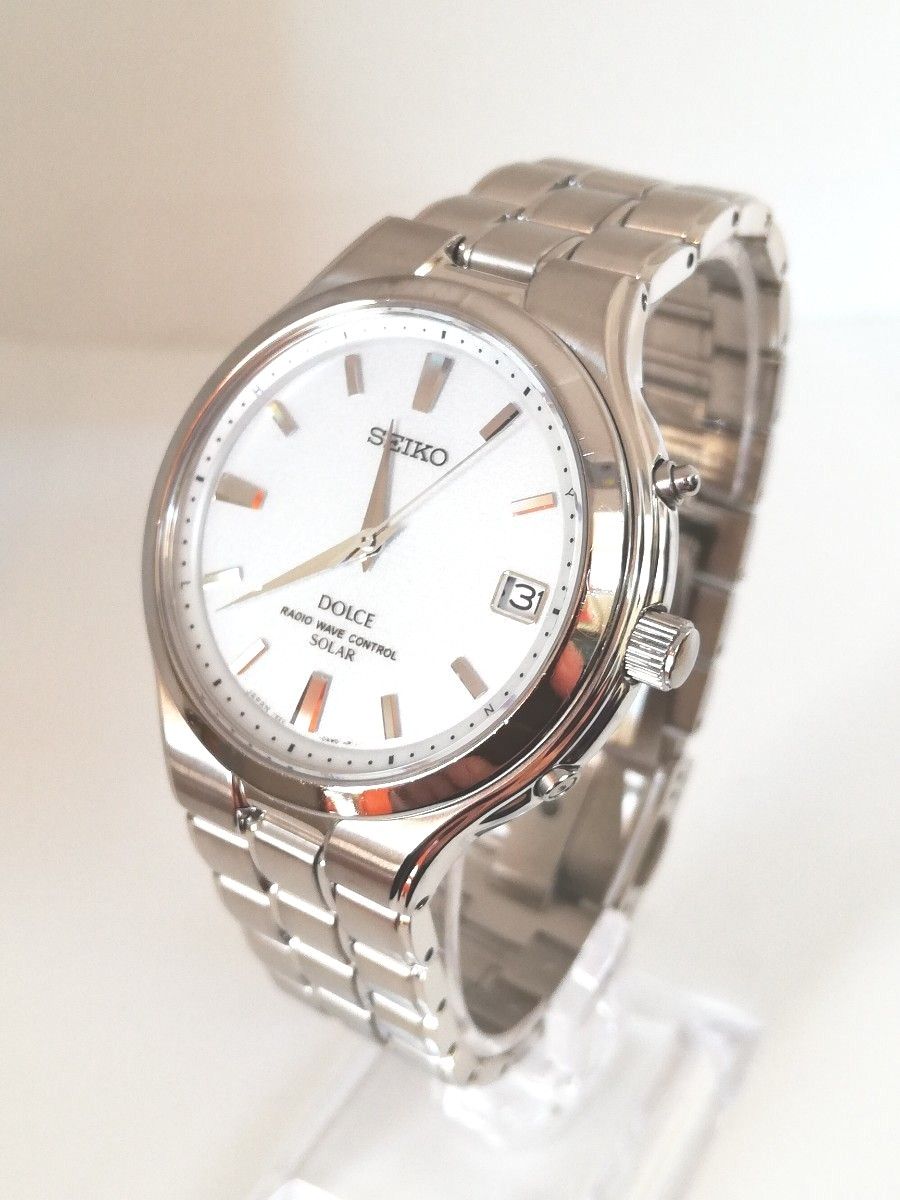 【電波ソーラー、美品】SEIKO　セイコー　ドルチェ　　7B22-0AK0