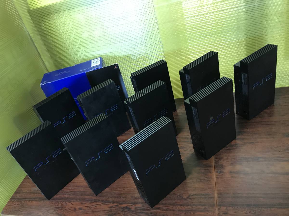 SONY PlayStation2 PS2 10consoles SCPH-50000 35000 39000 30000 18000 10000 working ソニー プレステ2 本体10台 動作品有 C814