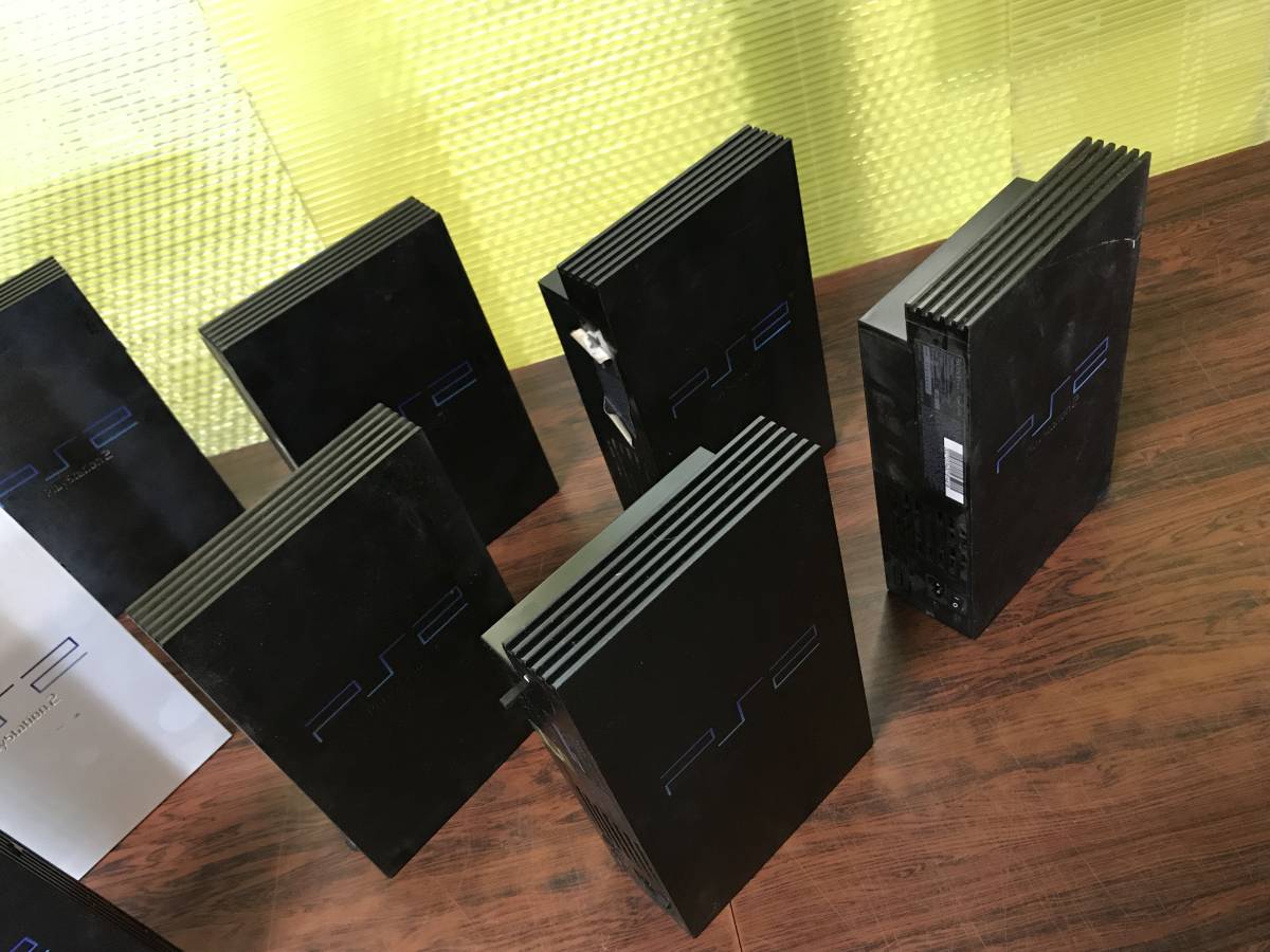 SONY PlayStation2 PS2 10consoles SCPH-50000 39000 30000 18000 10000 working ソニー プレステ2 本体10台 動作品有 C815_画像3